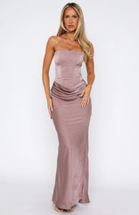 love this feeling maxi dress mocha
