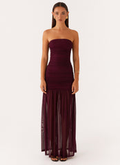 Savaya Maxi Dress - Mulberry