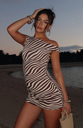 trip of a lifetime mini dress caribbean waves