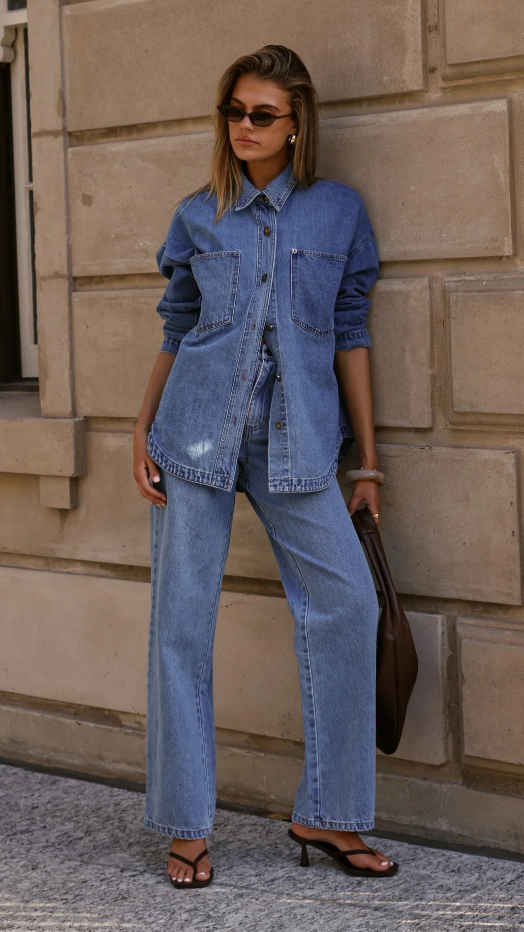 Zaeli Jeans - Mid Blue