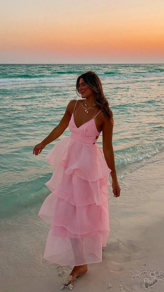 Shayla Maxi Dress - Pink
