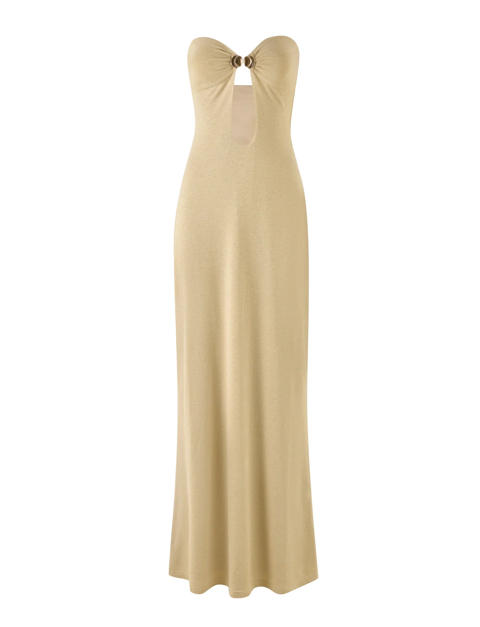 CECILY MAXI DRESS - GOLD