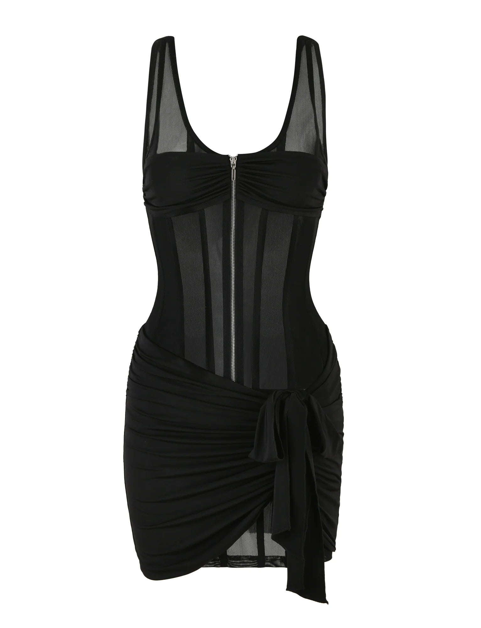 CATERINA MINI DRESS - BLACK