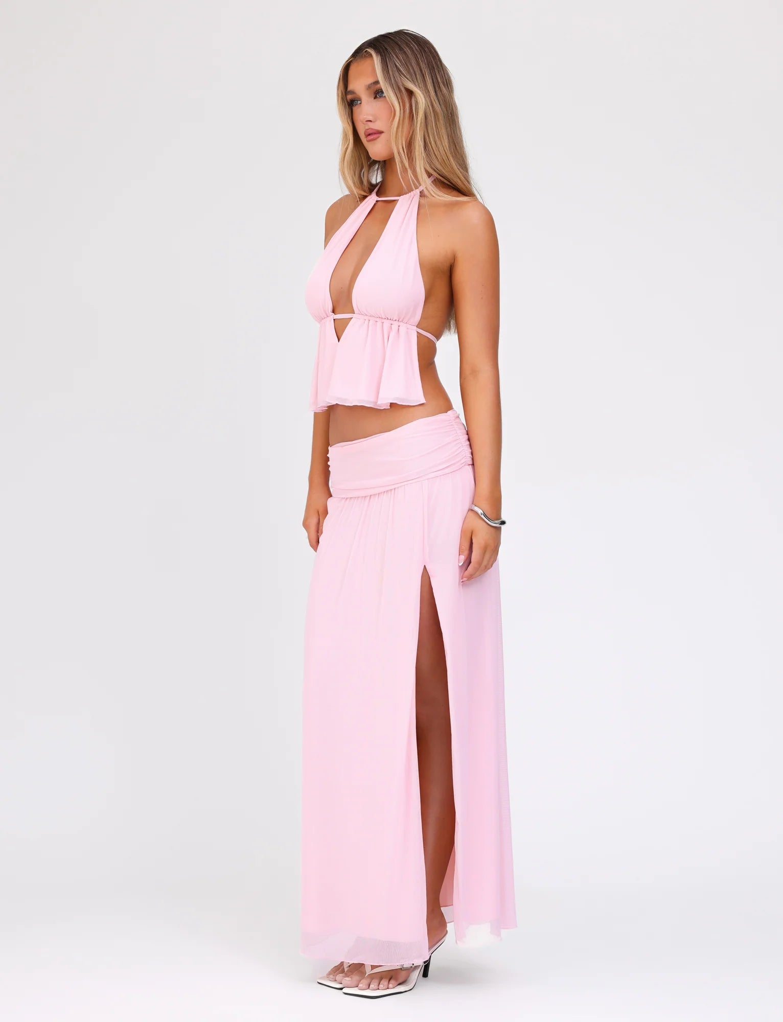 BIRDEE SKIRT - PINK : BABY PINK