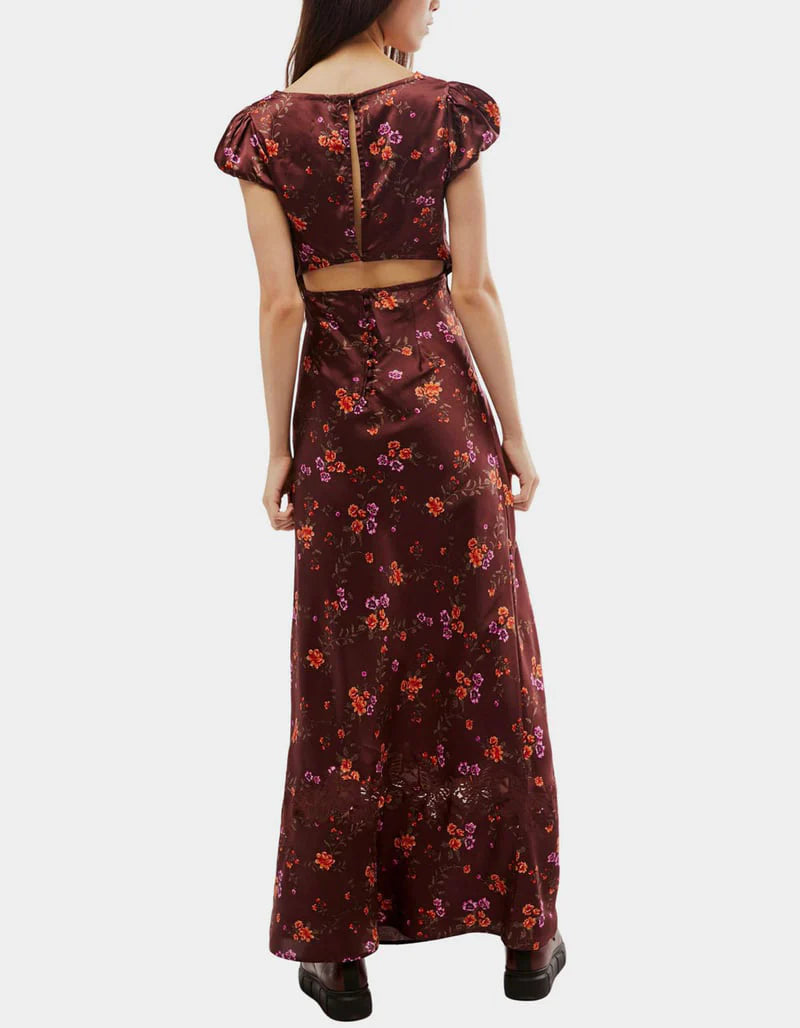 free people butterfly babe midi dress