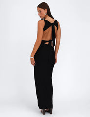 CASPIAN DRESS - BLACK