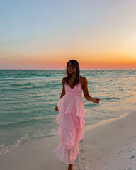 Shayla Maxi Dress - Pink