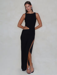 CASPIAN DRESS - BLACK
