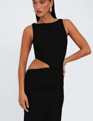 CASPIAN DRESS - BLACK