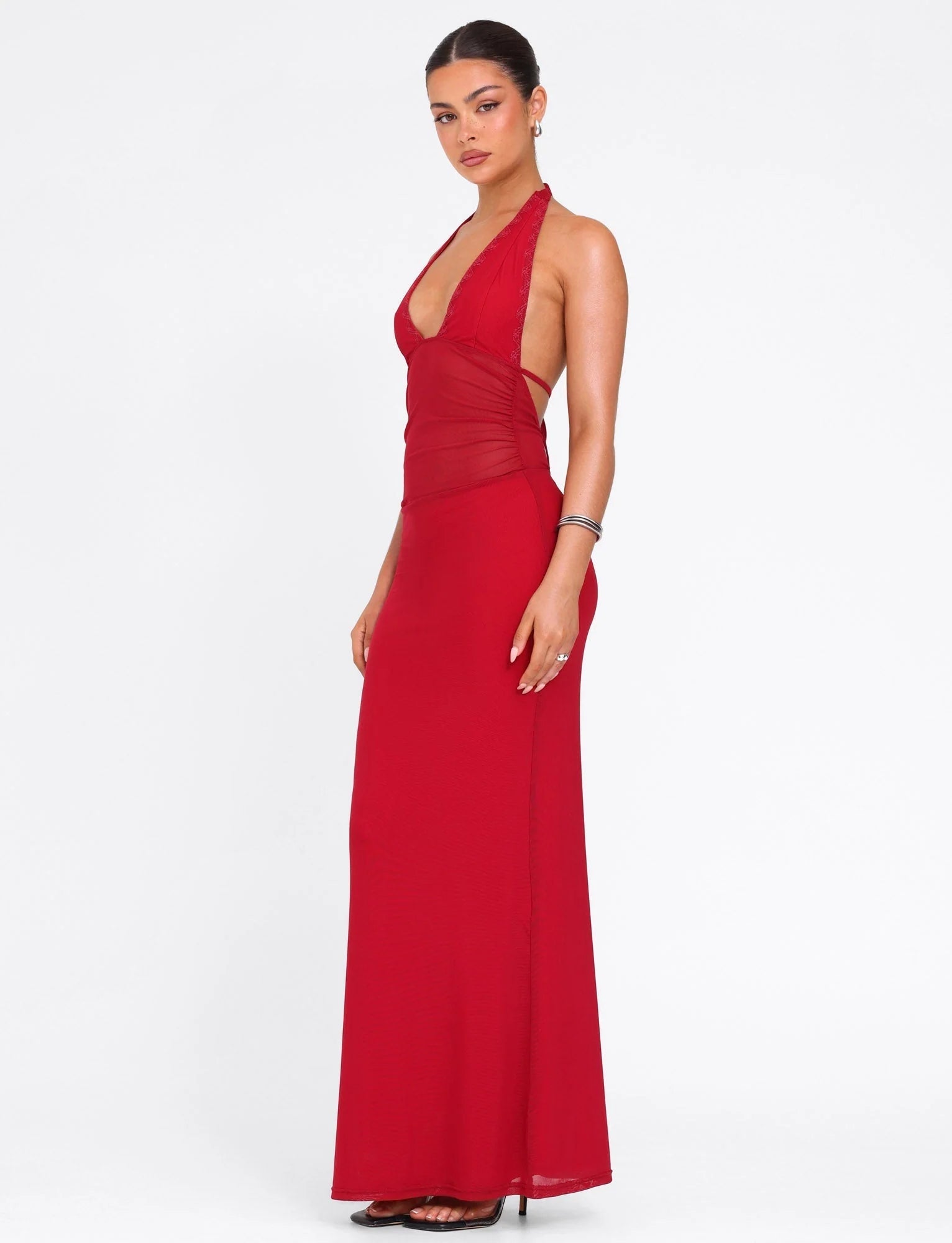 BRESILY MAXI DRESS - RED