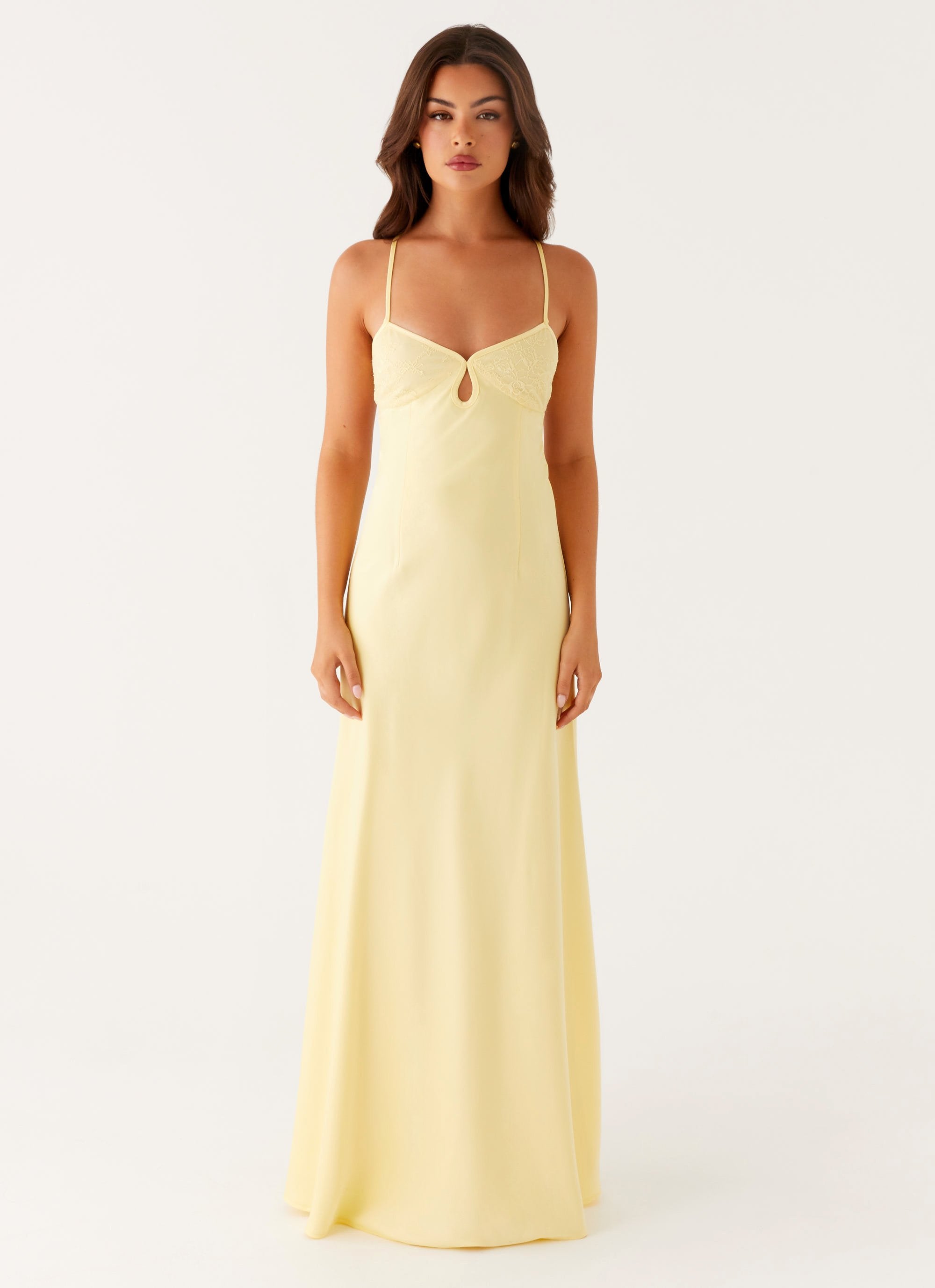 Joanie Maxi Dress - Yellow