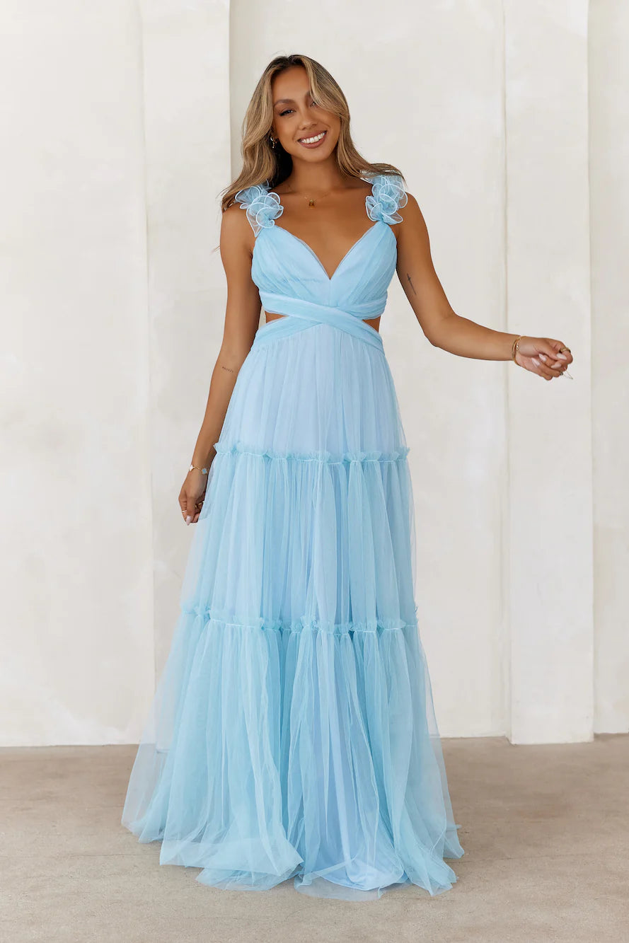 Starlit Affair Maxi Dress Mint